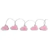 Image de Hello Kids - Guirlande lumineuse enfant Nuage - L. 165 cm - Rose - Nuage