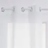 Image de Atmosphera - Voilage Ana - 140 x 240 cm - Blanc - Ana