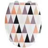 Image de Wenko - Abattant WC design Pyramide - Abaissement automatique - Duroplast - Blanc - Flowery