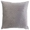 Image de The Home Deco Factory - Coussin design géométrique Blush - L. 40 x l. 40 cm - Gris - Blush
