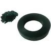 Image de Toilinux - Kit de lamelle occultante PVC avec clip de fixation de 50 m pour grillage rigides - Vert