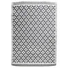 Image de Toilinux - Tapis en polypropylène - 120 x 180 cm de long - Gris clair et blanc