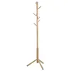 Image de Toilinux - Porte manteau à 7 accroches en bois d'Hévéa - Beige - Briman