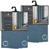 Image de Toilinux - Lot de 2 Rideaux Lilou - 140 x 260 cm - Bleu canard - Lilou