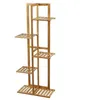 Image de Urban Living - Porte plantes en bambou 5 niveaux - Marron