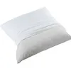 Image de Douceur d'intérieur - Protège oreiller - Molleton 100% coton - 65 x 65 cm - Blanc - Douceur d'intérieur