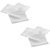 Image de Douceur d'intérieur - Lot de 6 serviettes fils métallisés L. 40 cm x l. 40 cm - Blanc et argent - Douceur d'intérieur