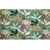 Image de Habitable - Tapis Must en velours imprimé Lisa - 50 x 80 cm - Vert - LISA