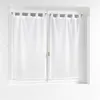 Image de Douceur d'intérieur - Paire de voilages maille Apolline - 60 x 90 cm - Blanc - Douceur d'intérieur