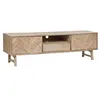 Image de Atmosphera - Meuble TV 2 portes et 1 tiroir Aeris en bois - Beige - Aeris