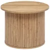 Image de Atmosphera - Table à café Colva en bois Diam 60 cm - Marron - Colva