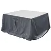 Image de Hespéride - Housse de table rectangulaire M - 225 x 125 x 80 cm - Gris foncé - HAMBO