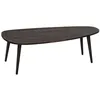 Image de Toilinux - Table basse Théodore en bois massif - Gris foncé - Théodore