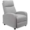Image de The Home Deco Factory - Fauteuil relax multiposition Odda - Gris - Odda