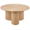 Image de Atmosphera - Table basse design en bois ALIONA - Marron - ALIONA