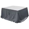 Image de Hespéride - Housse de protection pour table carrée M HAMBO - 165 x 165 x 80 cm - Gris - Hambo
