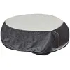 Image de Hespéride - Housse de protection pour table ronde HAMBO - 200 x 200 x 80 cm - Gris - Hambo
