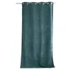 Image de Enjoy Home - Rideau thermique et occultant en velours - 140 x 260 cm - Bleu canard - Velvet