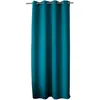 Image de Enjoy Home - Rideau occultant Basic à 8 oeillets - 140 x 240 cm - Bleu canard - Basic