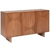Image de Atmosphera - Buffet 3 portes en bois massif NANDA - Marron - NANDA