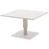 Image de Hespéride - Table de jardin relevable carrée en aluminium SALIMIA - Avoine - Salimia