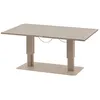 Image de Hespéride - Table de jardin relevable rectangulaire en aluminium SALIMIA - Argile et lin - Salimia