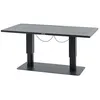 Image de Hespéride - Table de jardin relevable rectangulaire en aluminium SALIMIA - Gris graphite - Salimia