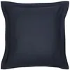 Image de Today - Taie d'oreiller carrée à volant plat - 100% coton BIO - 63 x 63 cm - Bleu navy