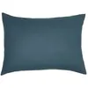 Image de Today - Taie d'oreiller rectangulaire - 100% coton BIO - 50 x 70 cm - Bleu paon - BIO