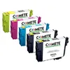 Image de COMETE - 502XL - 5 Cartouches d'encre Compatibles avec Epson 502 ou 502XL - Noir/Couleur