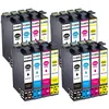 Image de COMETE - 29XL - 16 Cartouches d'encre Compatibles Epson 29XL - Marque française