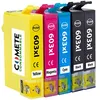 Image de COMETE - 603XL - 5 Cartouches d'encre Compatibles Epson 603 XL - Marque française