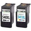 Image de COMETE - 540/541XL : 2 Cartouches d'encres compatibles avec CANON - Marque française