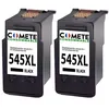 Image de COMETE - 545XL - 2 Cartouches d'encre Compatibles avec Canon PG-545 XL - Noir - Marque française