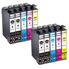 Image de COMETE - 16XL - 10 Cartouches d'encre Compatibles Epson 16 XL - Marque française
