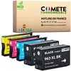 Image de COMETE - 963XL - 5 Cartouches d'encre compatible avec HP 963 XL pour HP Officejet PRO - Marque Française