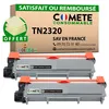 Image de COMETE - TN2320 - 2 Toners Compatibles avec Brother - 2 Noir - Marque française