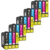 Image de COMETE - T0615 - 20 Cartouches d'encre Compatible EPSON T061 - Marque française