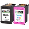 Image de COMETE - 303 XL - 2 Cartouche d'encre compatibles pour HP 303 XL - Marque française