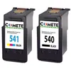 Image de COMETE - 540/541 - 2 cartouches compatibles CANON 540 541 PG-540 CL-541 - Noir + Couleur - Marque française