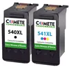 Image de COMETE - 540XL 541XL - 2 Cartouches d'encre Compatibles avec Canon - Marque française