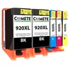 Image de COMETE - 920XL - 5 Cartouches d'encre Compatible avec HP - Marque française