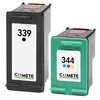 Image de COMETE - 339 344 - 2 Cartouches d'encre Compatibles Imprimante HP - Marque française