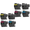 Image de COMETE - LC3213XL - 8 Cartouches d'encre Compatible avec Brother LC3213 - Marque française