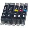 Image de COMETE - CLI8 - 5 Cartouches d'encre Compatible Imprimantes Canon Pixma - Marque française