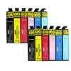 Image de COMETE - T0807 - 12 Cartouches d'encre Compatible avec Epson 80XL - Marque française