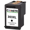 Image de COMETE - 303XL - 1 Cartouche d’Encre Compatible pour HP 303 XL - Noir - Marque française