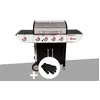 Image de Barbecue à gaz avec chariot Manhattan 450GPI + plancha + Gant de protection