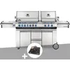 Image de Barbecue à gaz Napoleon Prestige Pro 825 + Plateau charbon