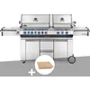 Image de Barbecue à gaz Napoleon Prestige Pro 825 + Pierre à pizza large rectangle